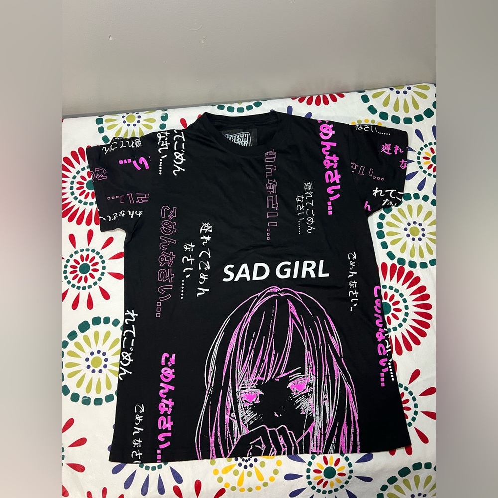 Fresh Laundry Sad Girl Graphic Tee
